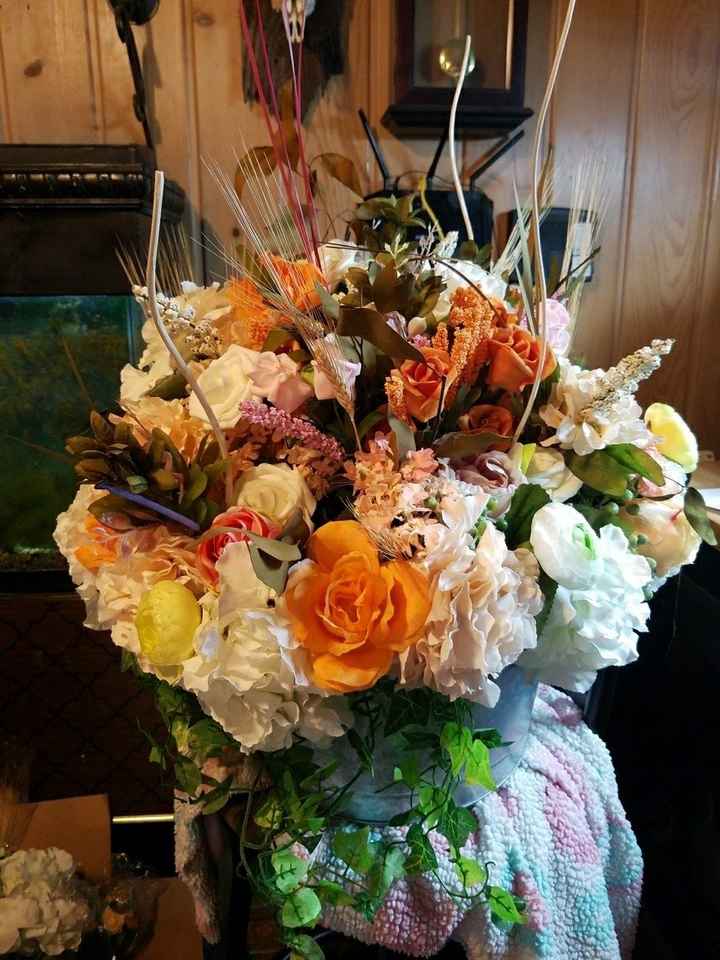 Finished my flower arrangements !!