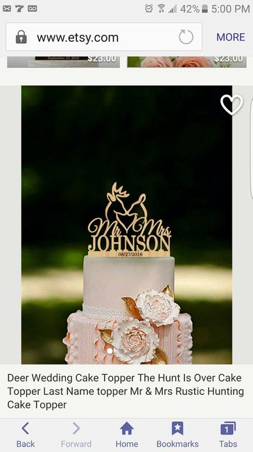 Cake Topper