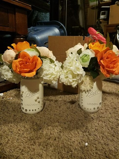 DIY centerpieces