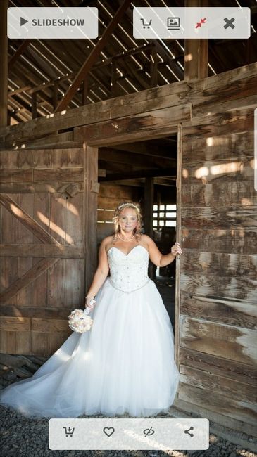 Ordering a wedding dress online