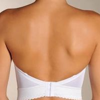 Bustier vs. adhesive bra