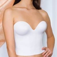 Bustier vs. adhesive bra