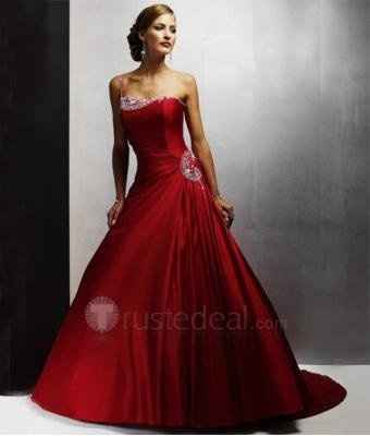 Where can i find red bridal Gown ?