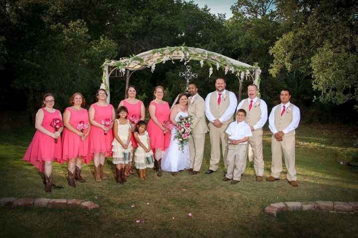 Bridesmaids Dresses: All one color or mixed?