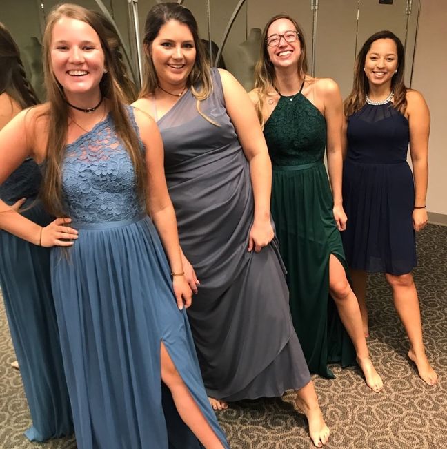 Bridesmaid dresses?