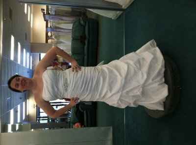 Said yes to the dress!