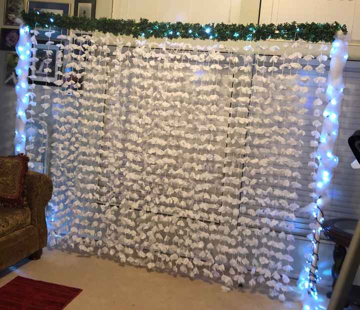 Are you diy ing your backdrop?? - 1