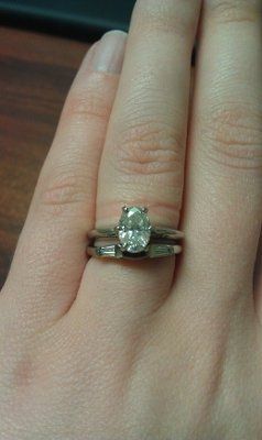 There's been a request ... show us them rings!
