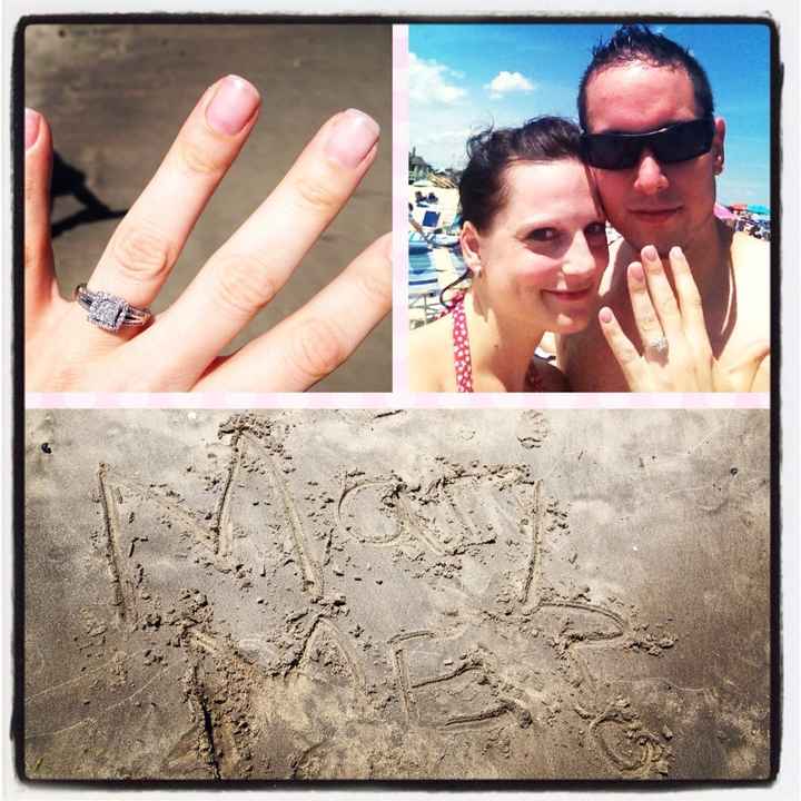 He finally proposed!