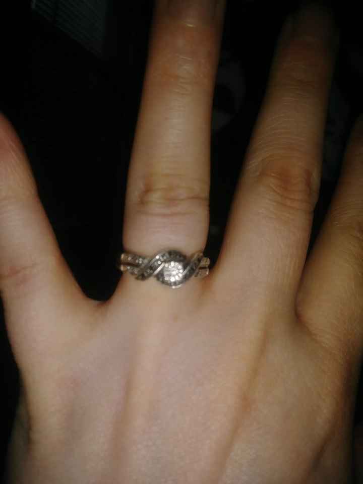 Show me your unique engagement rings! - 1