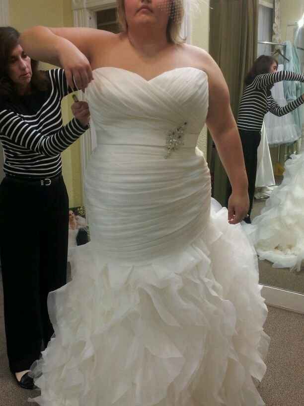 Show us your wedding dress