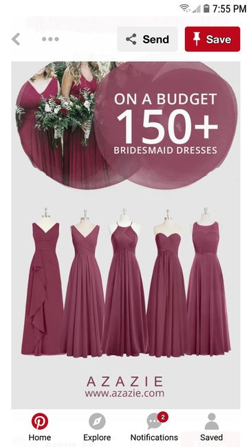 Bridesmaid dresses - 1