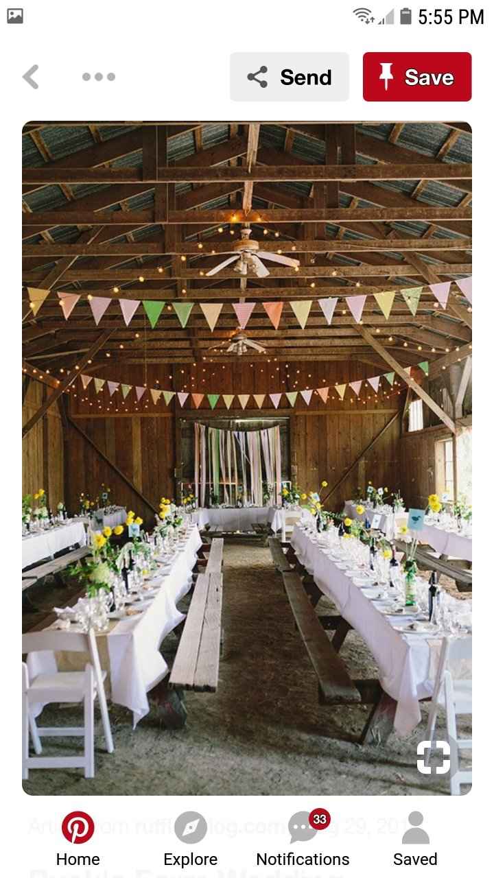 Picnic tables for reception? - 5