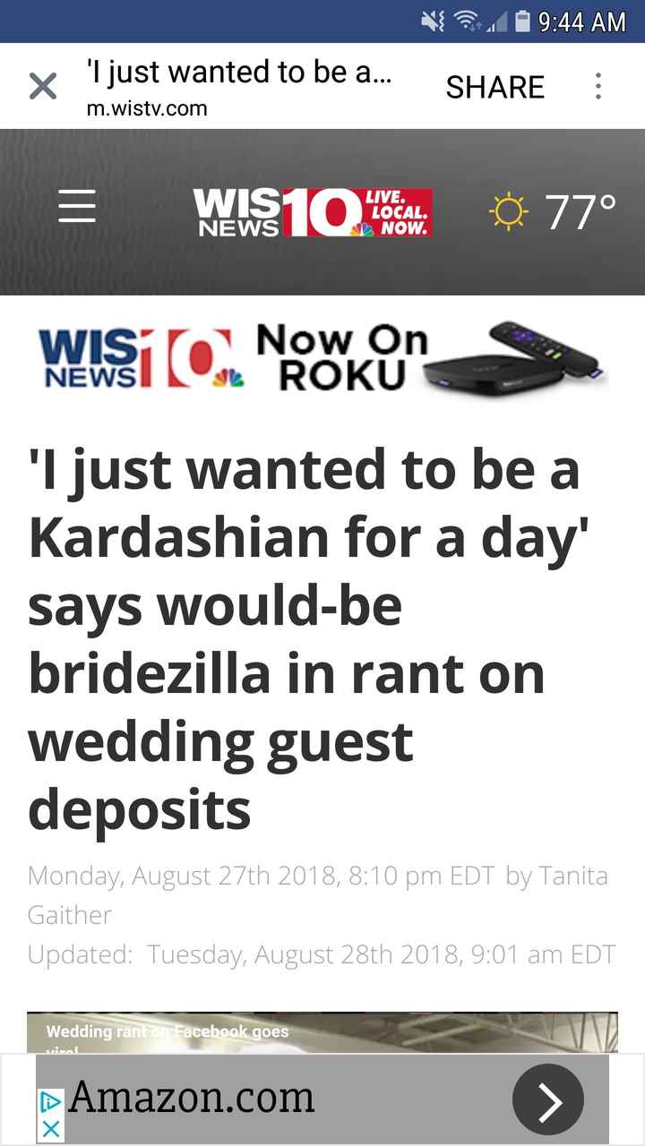 The lady who asked guest to pay! - 1