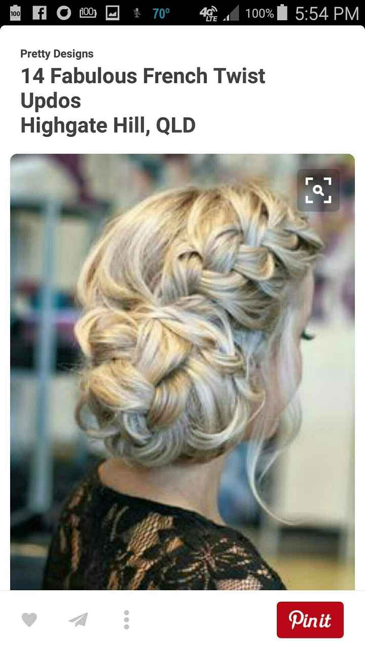 wedding hair