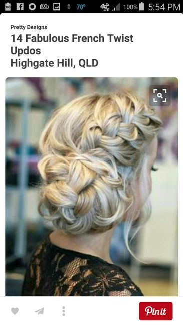 wedding hair