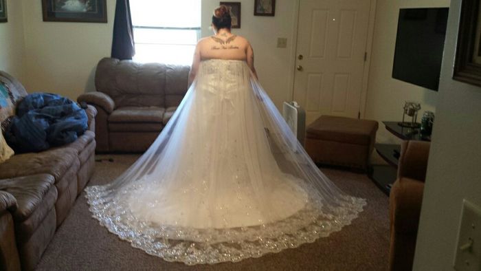 My dress makes me feel pretty