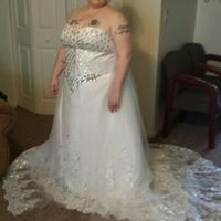 My dress is in...now I want to see yours!