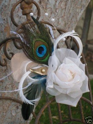 Feather hair piece