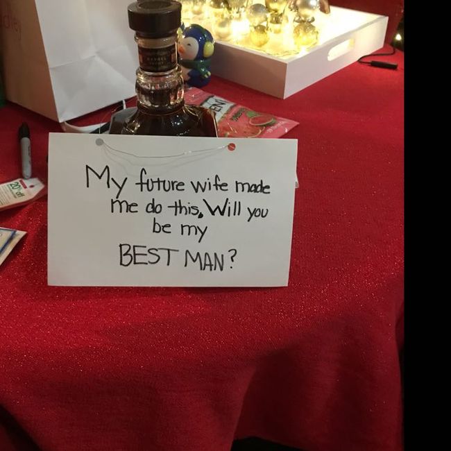 How did you “propose” to your wedding party? - 2