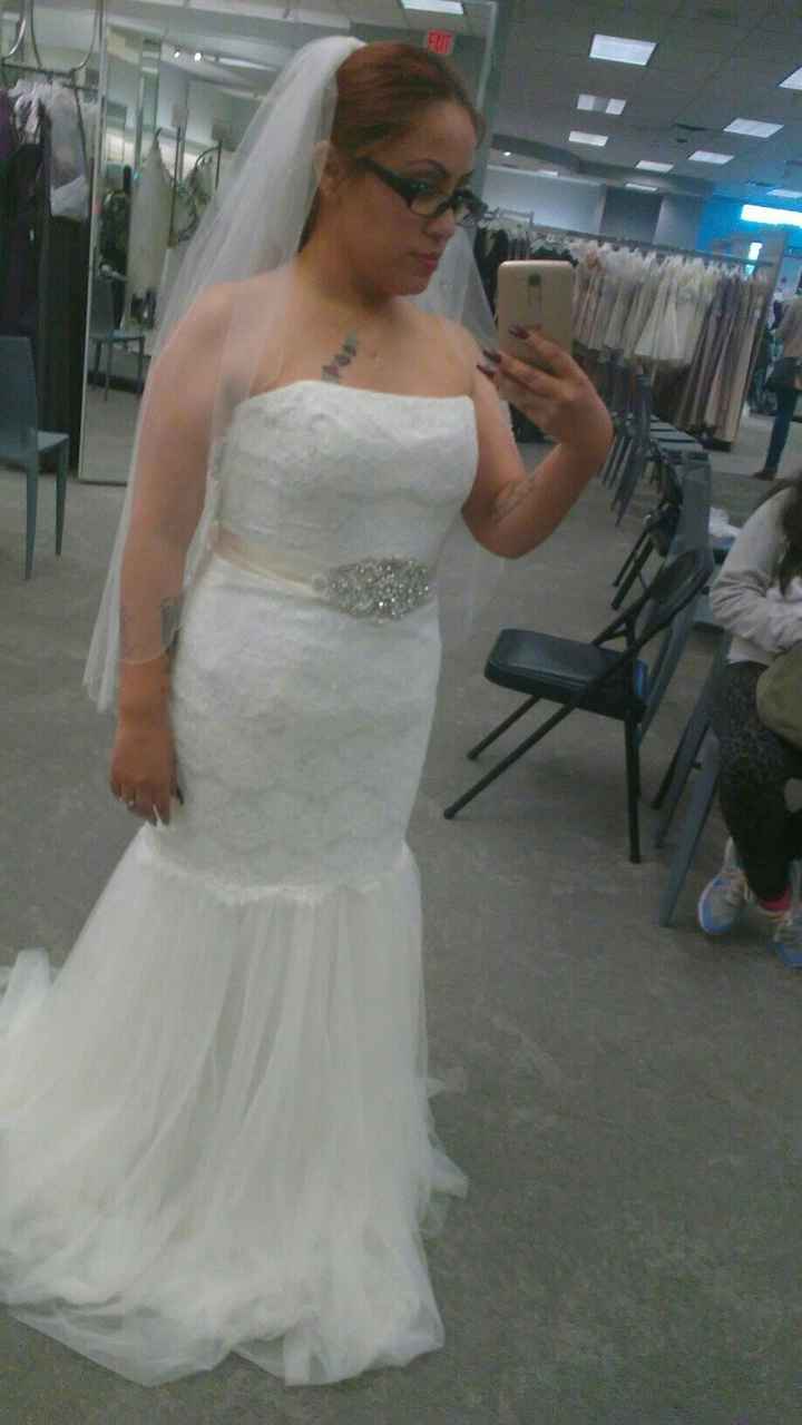 Today I said YES TO THE DRESS!!!