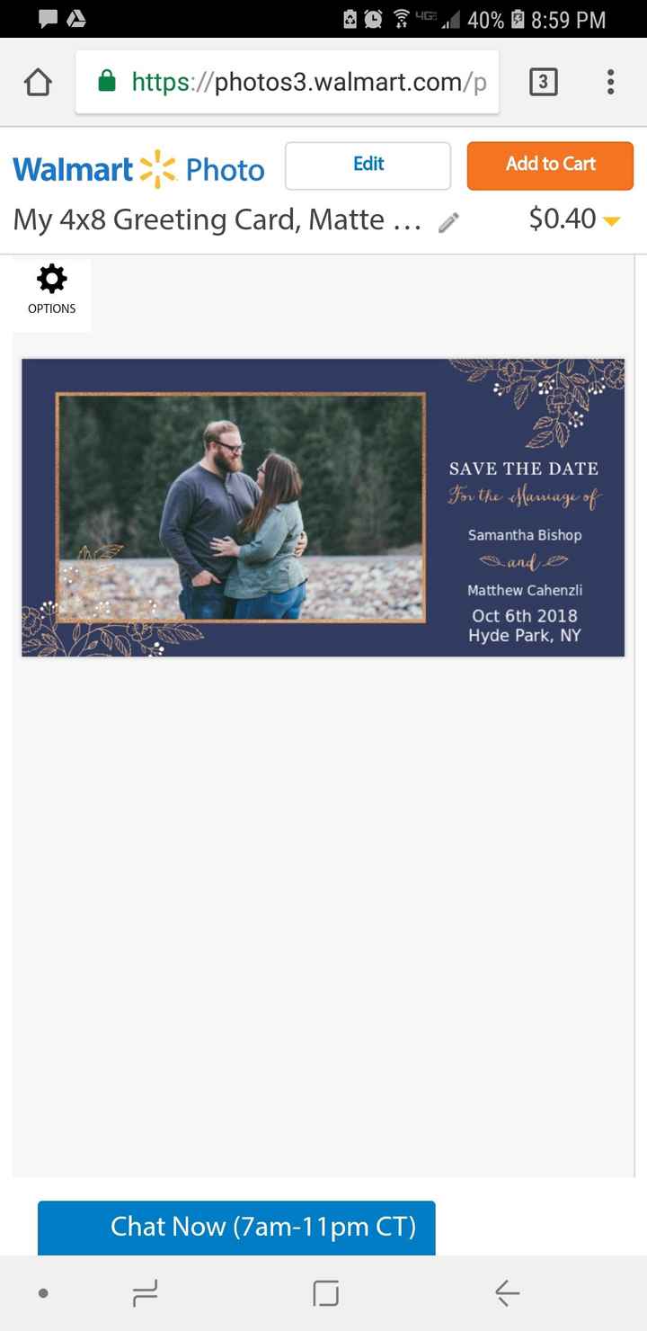 Save the date cards & wedding invitations - 1