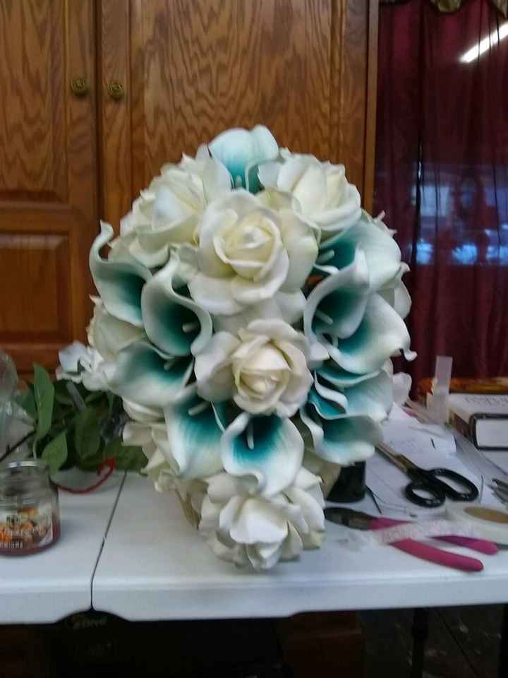 Just wanted to show off my bouquet - 1