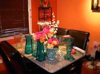 ladylee-MrsJoseph-Sharon-Kiera- Etc. Today I Work on My TableScapes!