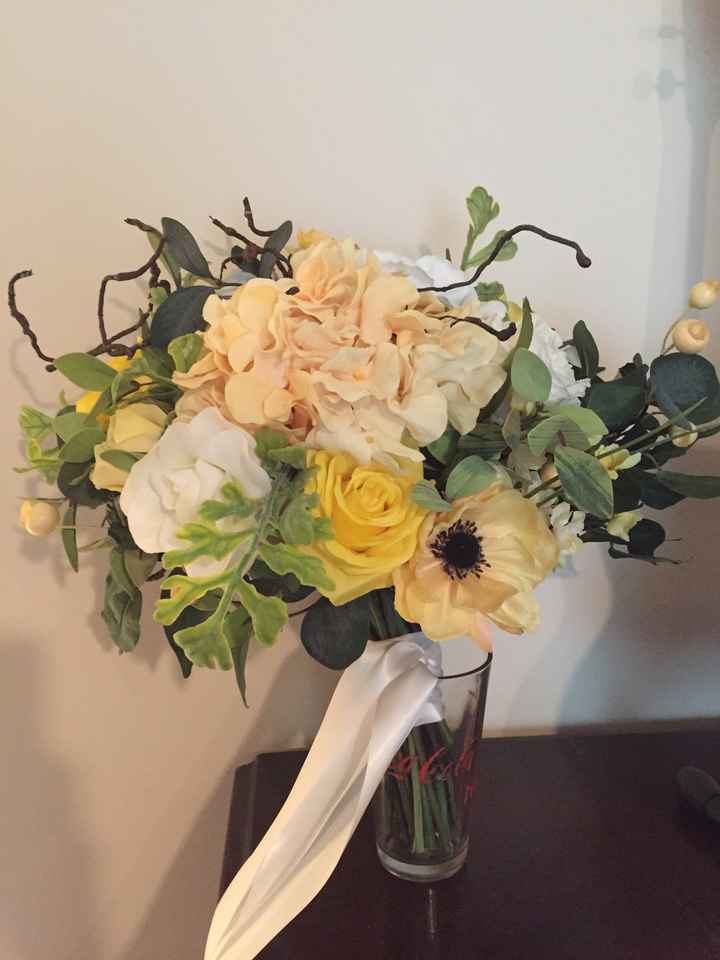 Fake flowers vs. Real flowers. - 1