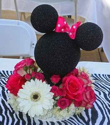 Disney themed wedding centerpieces...
