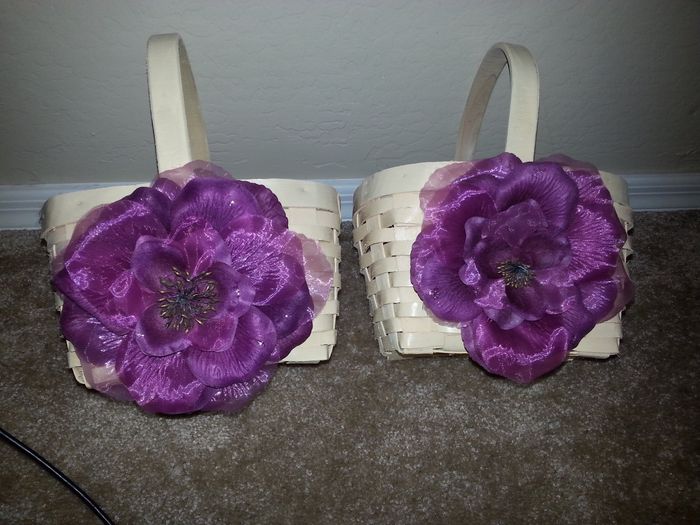 Flower girl baskets