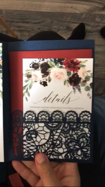 What do your invitations look like? 6