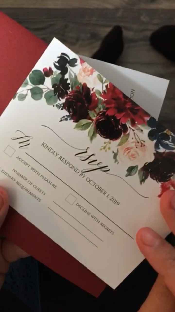 What do your invitations look like? - 1