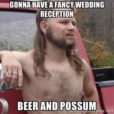 When your bridesmaids act a fool