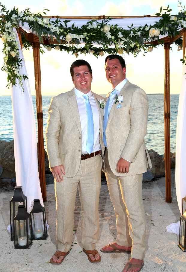 Linen pants for beach wedding on sale