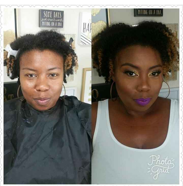 Makeup trial!