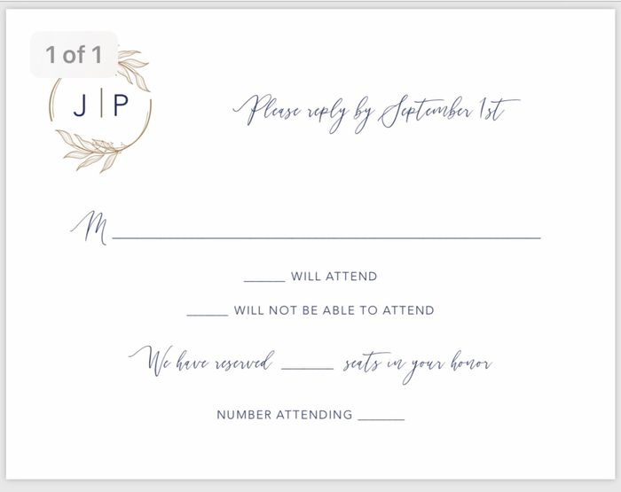 rsvp Card Advice Needed 4