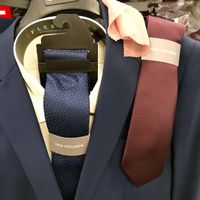 Different color bridesmaids dresses to groomsmen ties - 2