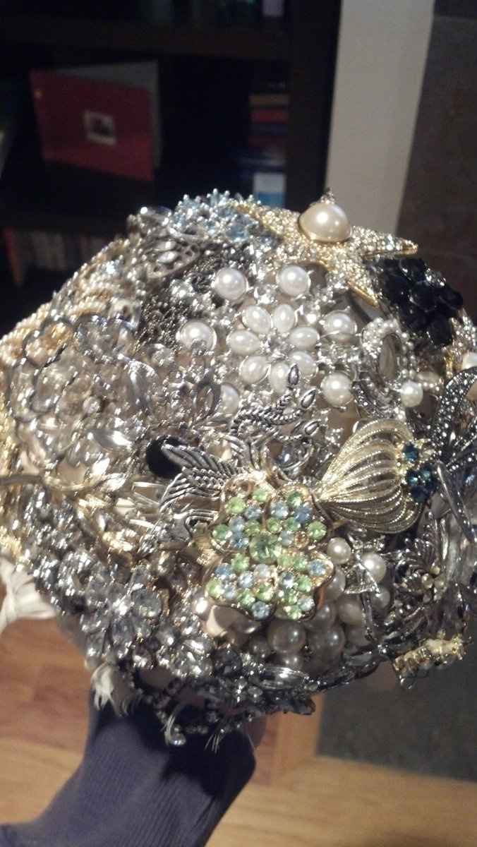 Need Suggestions on Non-Tradition Bouquet (No flowers or Feathers)..