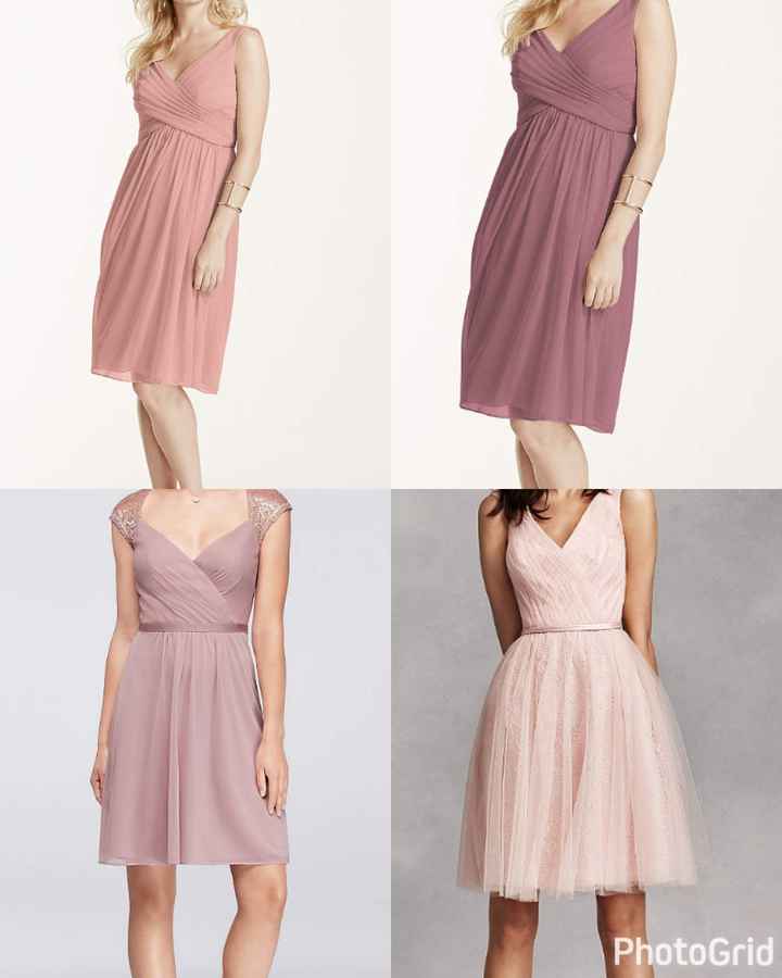 Bridesmaid dresses advice!