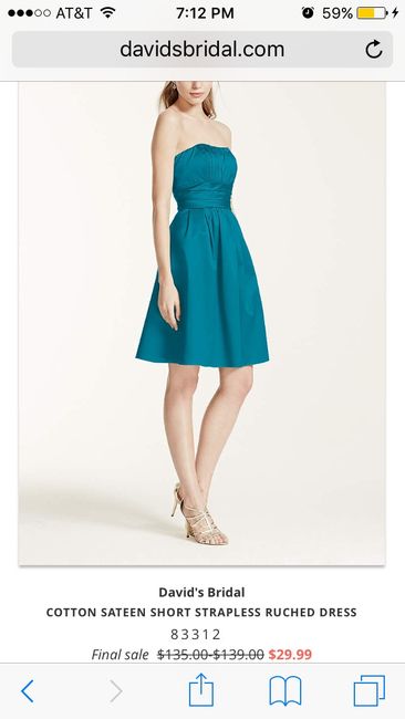 Bridesmaids dresses