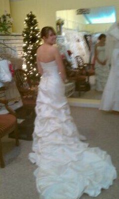 I finally got to go try on my dress *PICS*