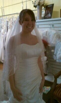 So you said yes to the dress.... now let's see it! :)
