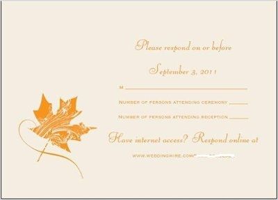 RSVP online? AND have option for mailing response?