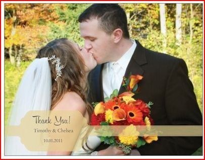 Photo Thank You Notes (Spin off of Kimberly's post)