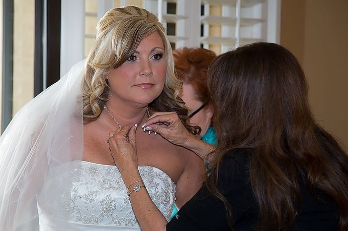 Photos of you getting ready?