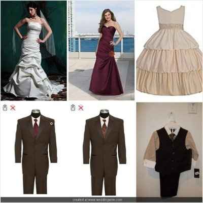 What's your bridal party wearing?