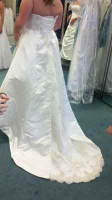 Davids Bridal feedback! **dress pic**