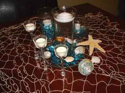Beach Wedding Centerpieces