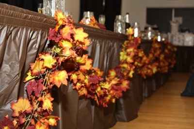 October Wedding colors????